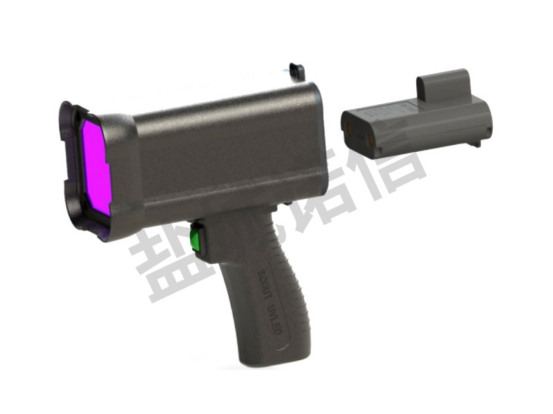 快速更换电池型手持式LED黑光灯